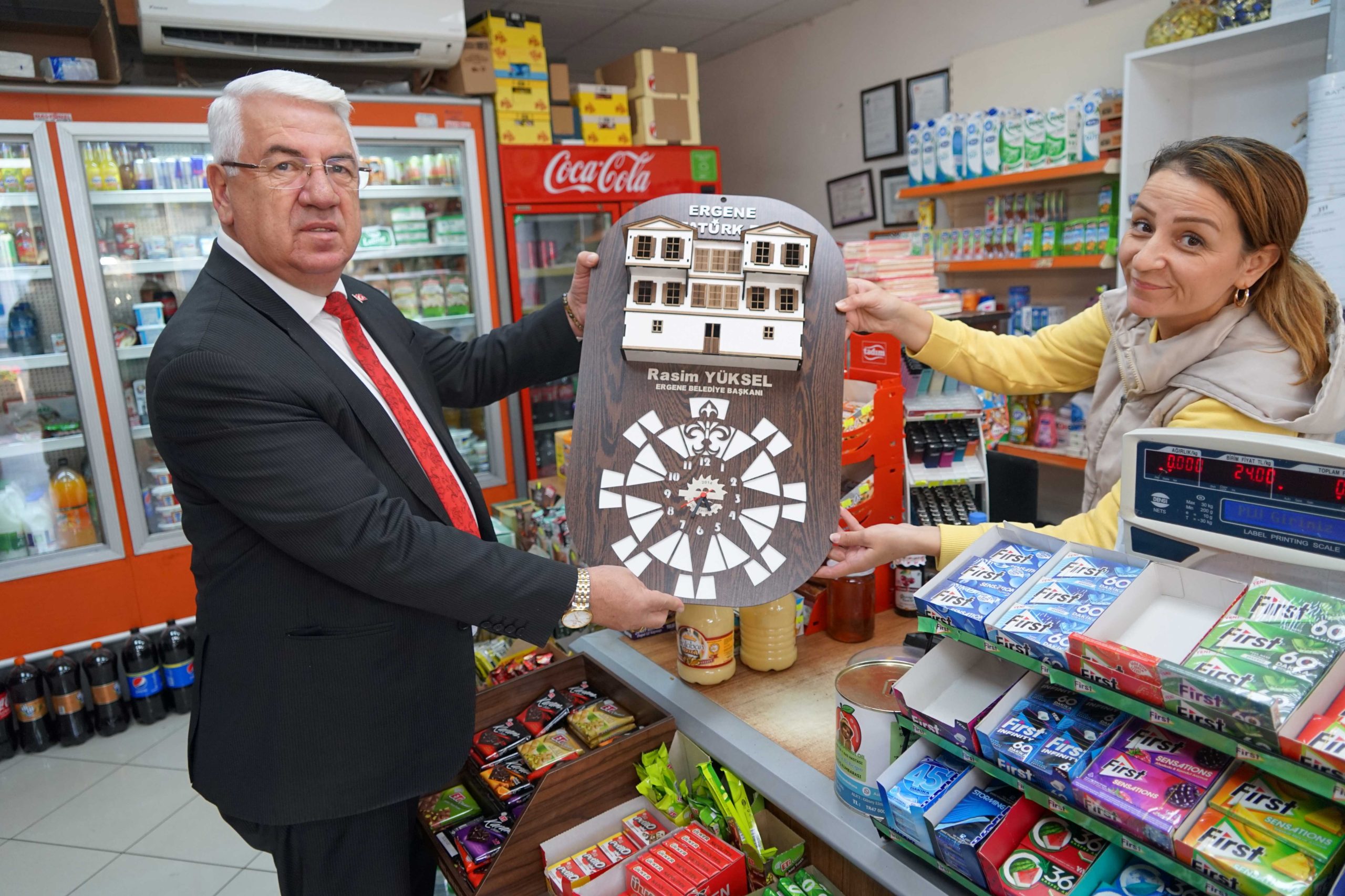 Ergene Belediye Başkanı Rasim Yüksel, Ulu Önder Atatürk’ü Anma Günü