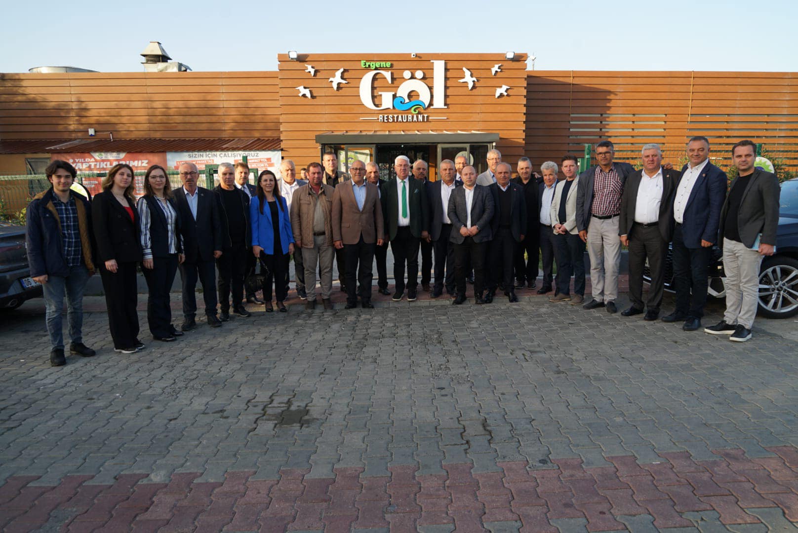 Tekirdağ Büyükşehir Belediye Başkanı Kadir Albayrak ve Ergene Belediye Başkanı