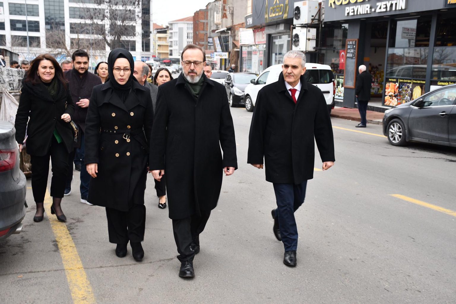 Ak parti Tekirdağ Milletvekilleri Mustafa Yel ve Çiğdem Koncagül Tekirdağ