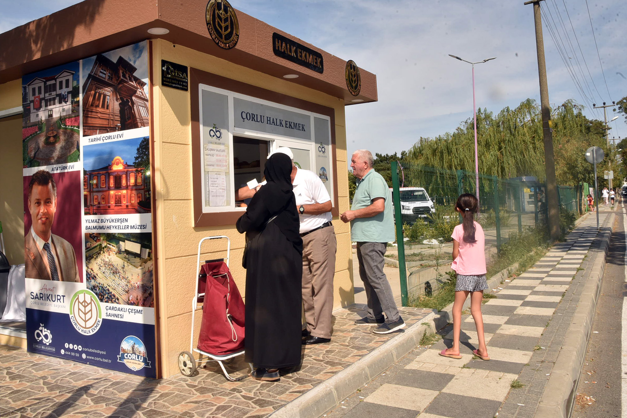 Çorlu Belediyesi ve Çorlu-Ergene Fırıncılar Yardımlaşma Derneği iş birliğiyle hayata
