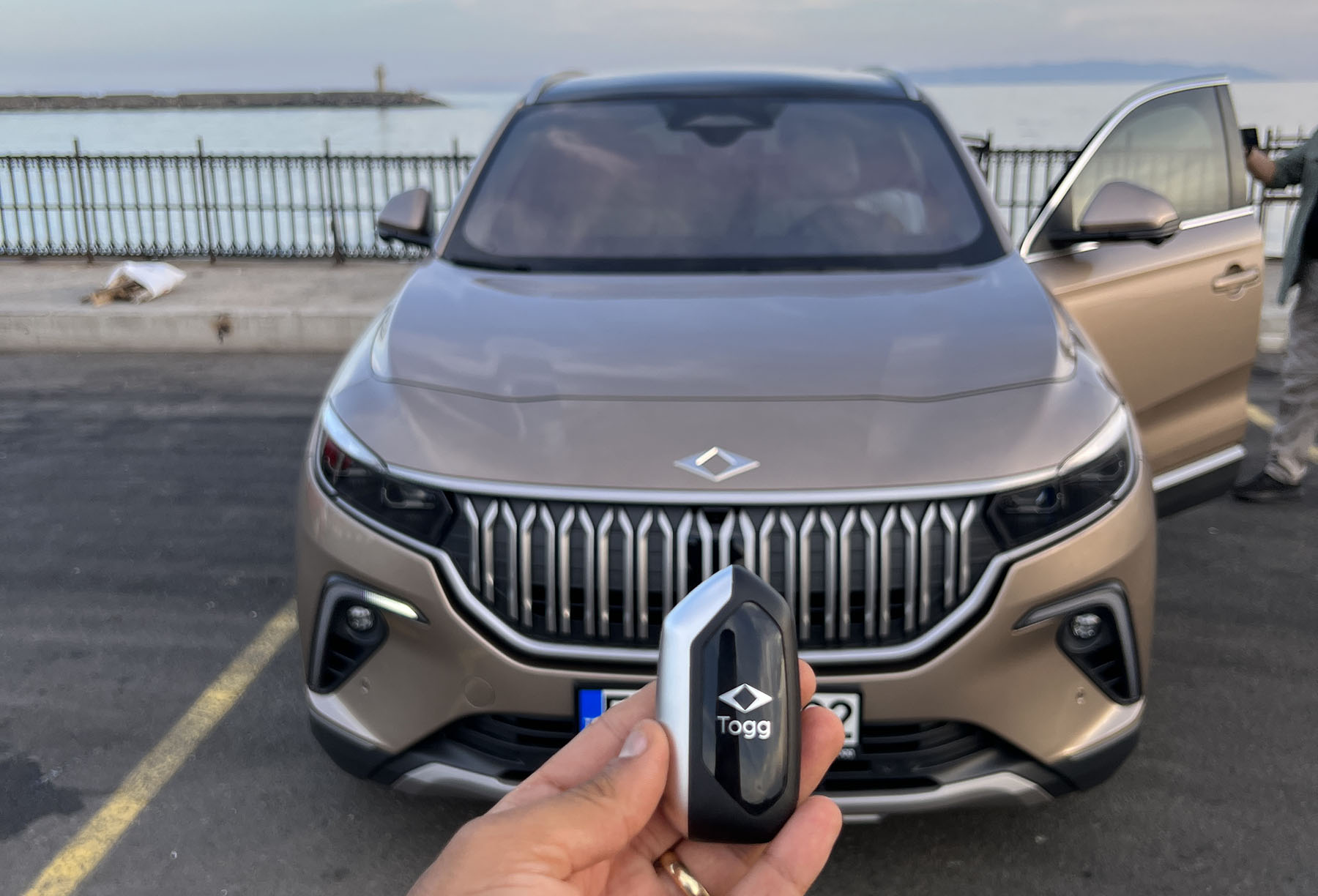 Tekirdağ’ın ilk TOGG uzun menzilli aracının sahibi iş insanı Mustafa