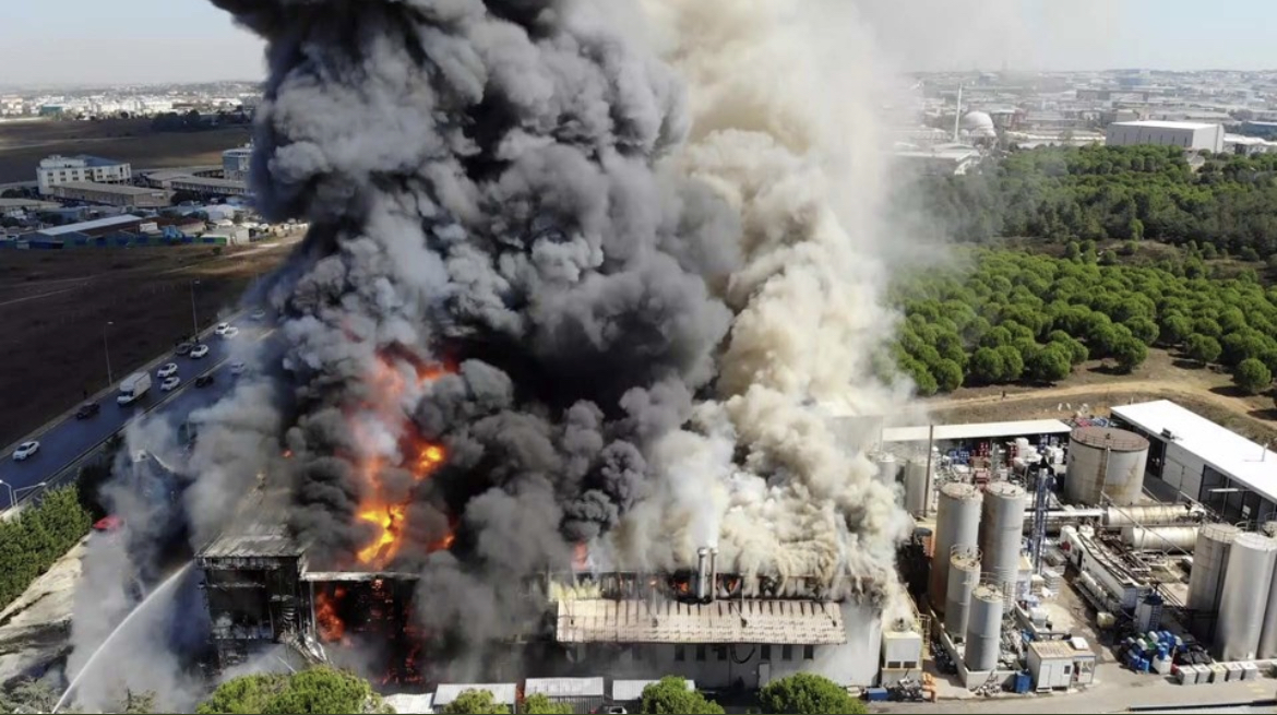 Lüleburgaz ‘da faaliyet gösteren Aksüs Kimya ve Entegre Atık Tesisinde