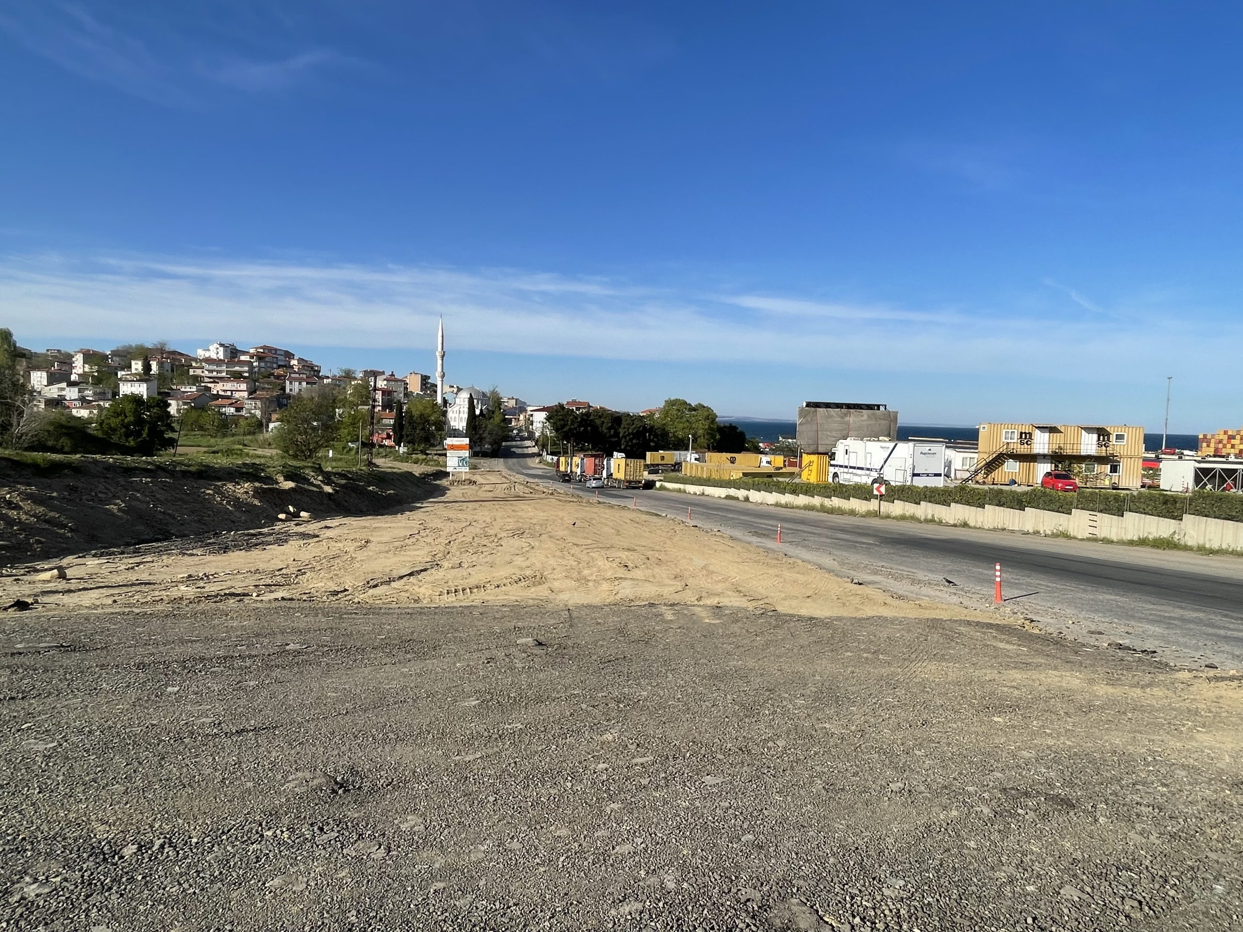 Yapımına 2015 yılında başlanan Tekirdağ’ın merkez Süleymanpaşa ilçesinde Asyaport Limanı