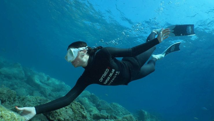 Kapçak Emlak’ın sponsor olduğu Türkiye Su Altı Federasyonu Serbest Dalış