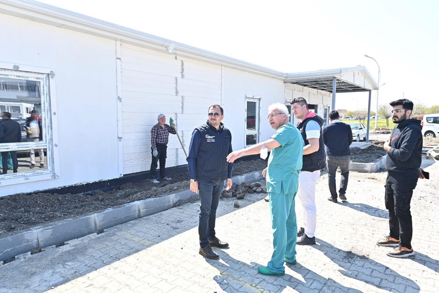 Süleymanpaşa Belediye Başkanı Cüneyt Yüksel, Namık Kemal Üniversitesi Araştırma Hastanesi
