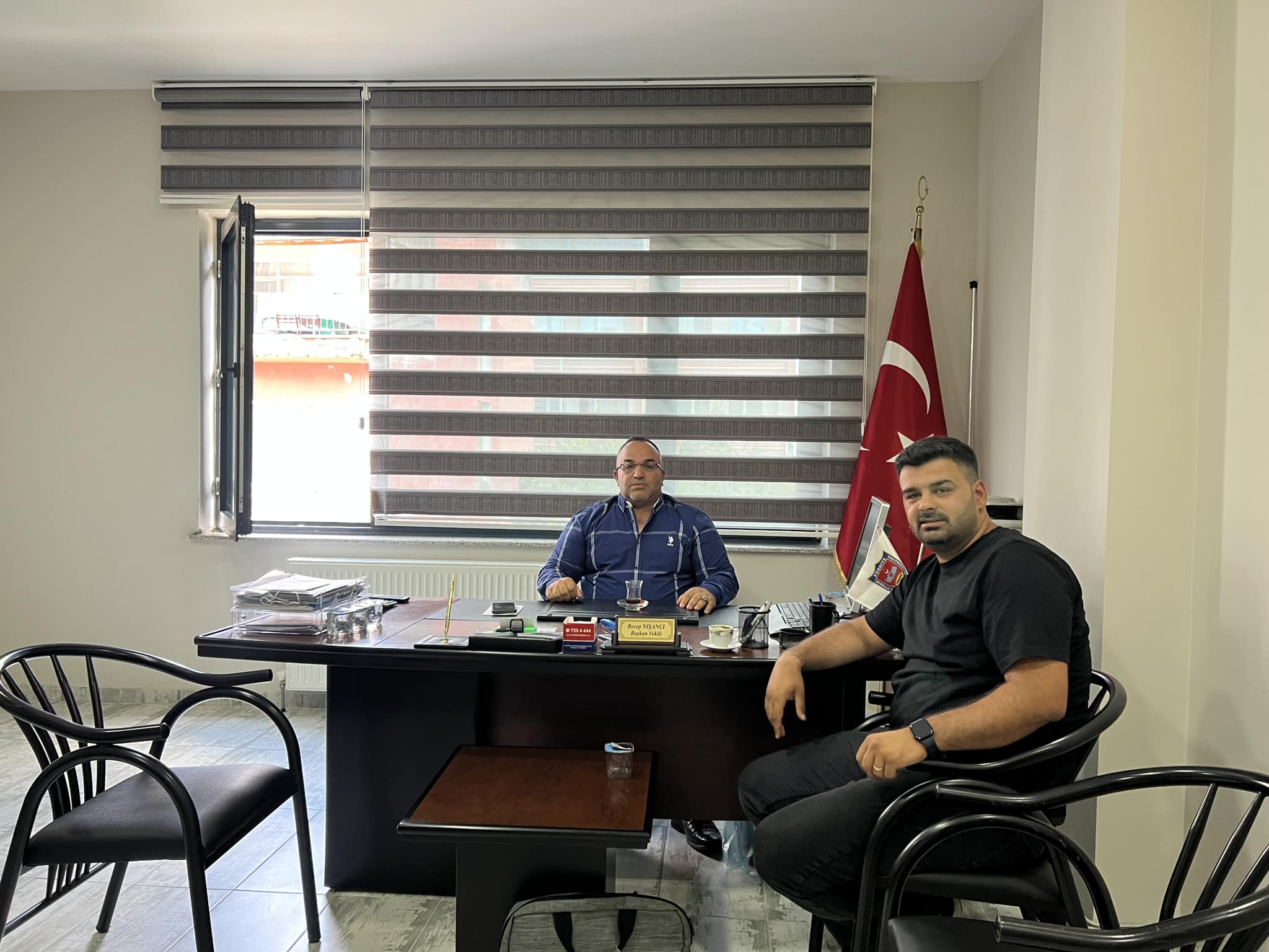 Gelecek Partisi Tekirdağ İl Başkanı Recep Nişancı, gazeteci Abdullah Yalçın’ın