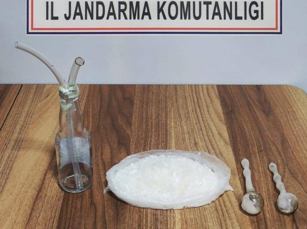 Tekirdağ’ın Ergene ilçesinde durdurulan şüpheli araçta yolcu olarak bulunan şahsın