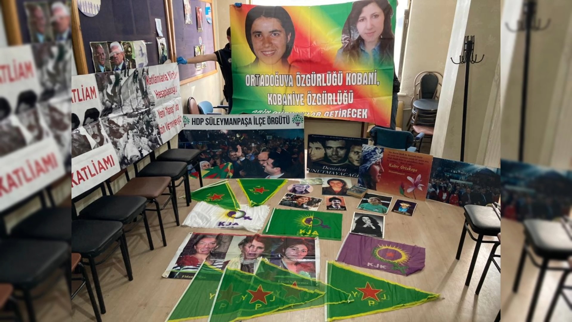 Tekirdağ İl Emniyet Müdürlüğü TEM Şube ekipleri, PKK/KCK operasyonunda 5