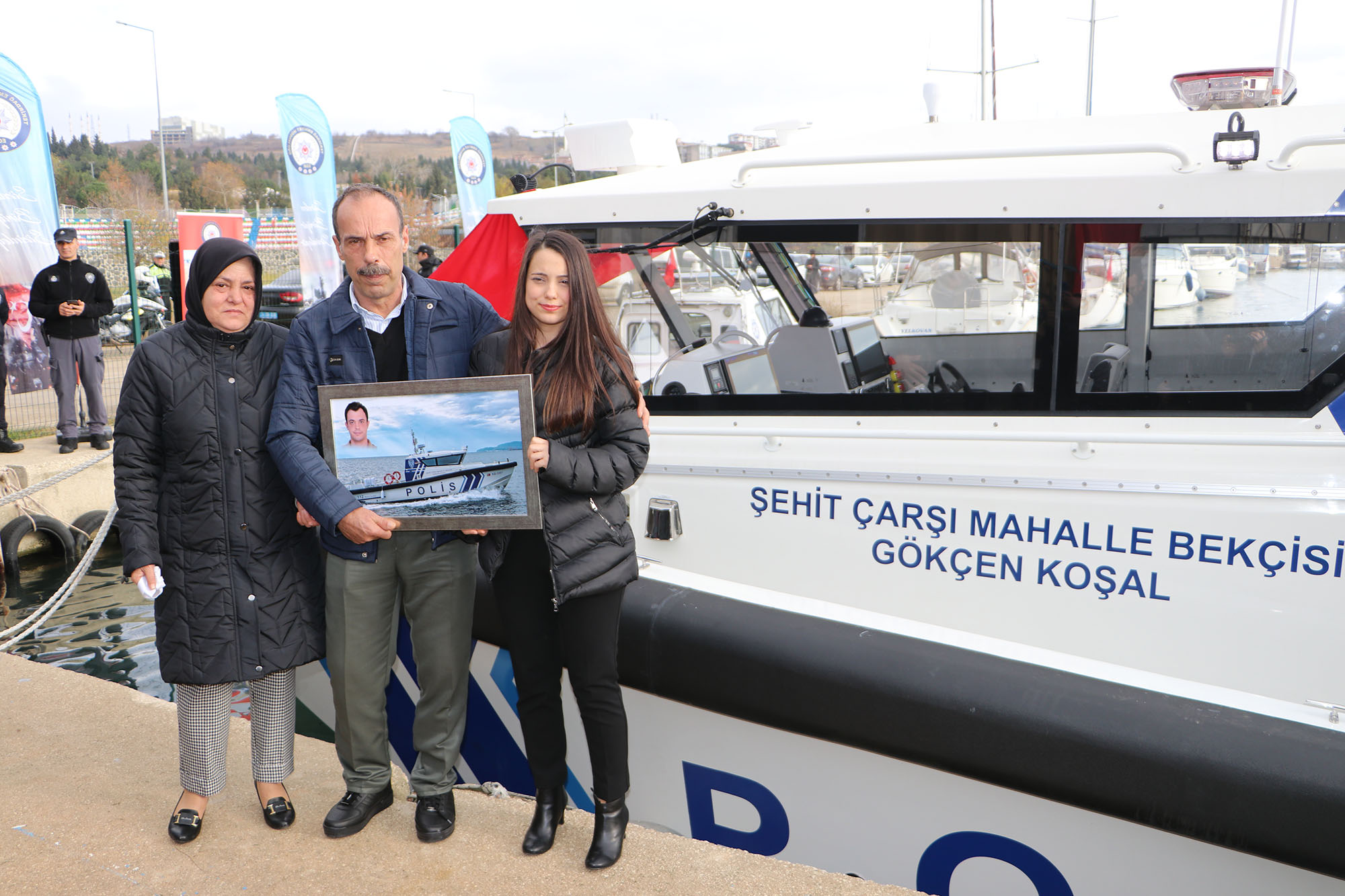 Tekirdağ’da bir olaya müdahale ederken şehit düşen Çarşı-Mahalle bekçisi Gökçen