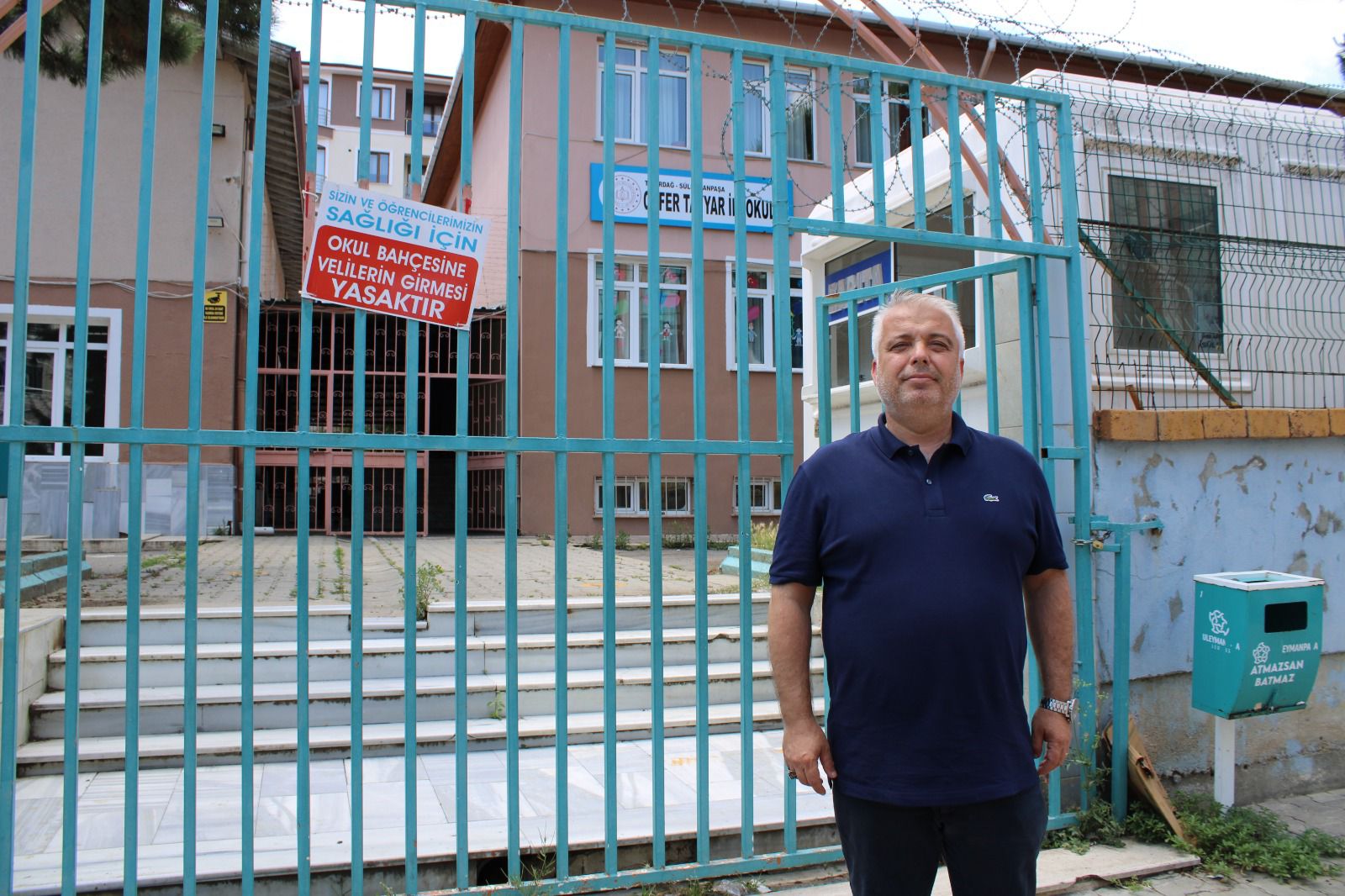 Metiner; Marmara Depremi Olmadan Bu Okulları Yenileyin İYİ Parti Tekirdağ İl Başkanı Gökhan Metiner, özellikle Tekirdağ’da okulların