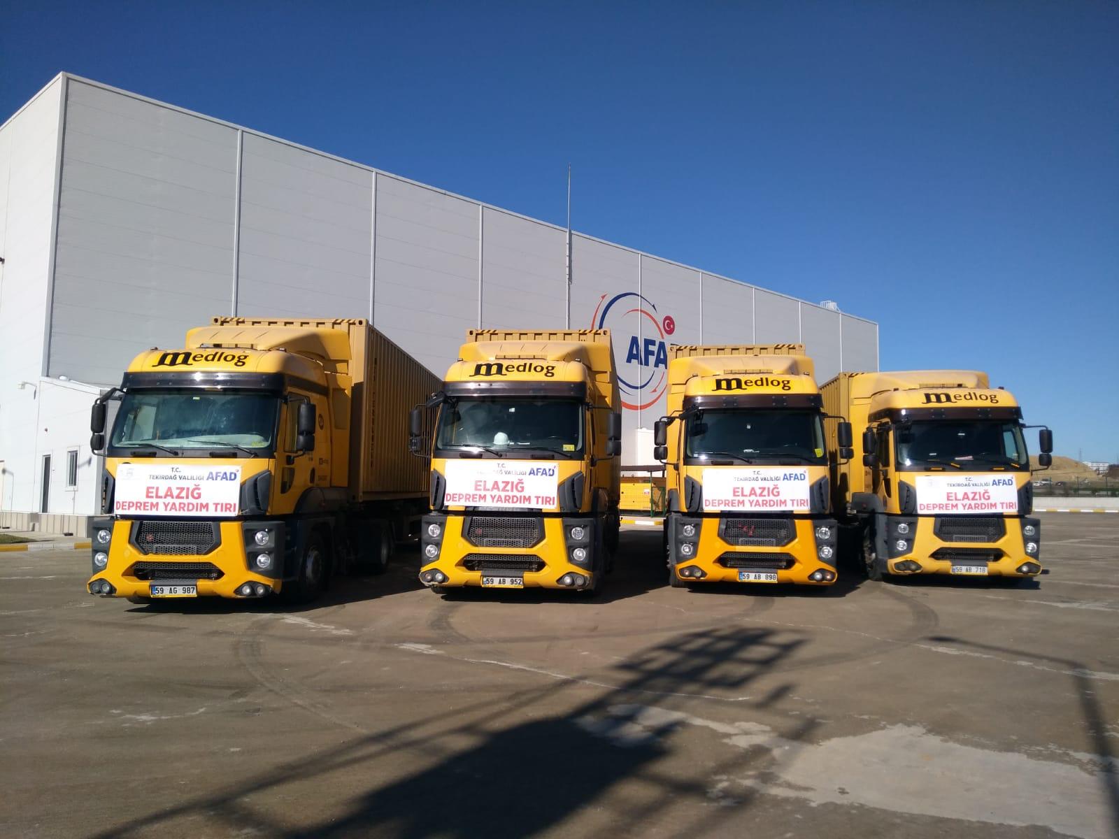 Tekirdağ valiliği, şehre gelen depremzede sayısı ve deprem bölgesine yapılan