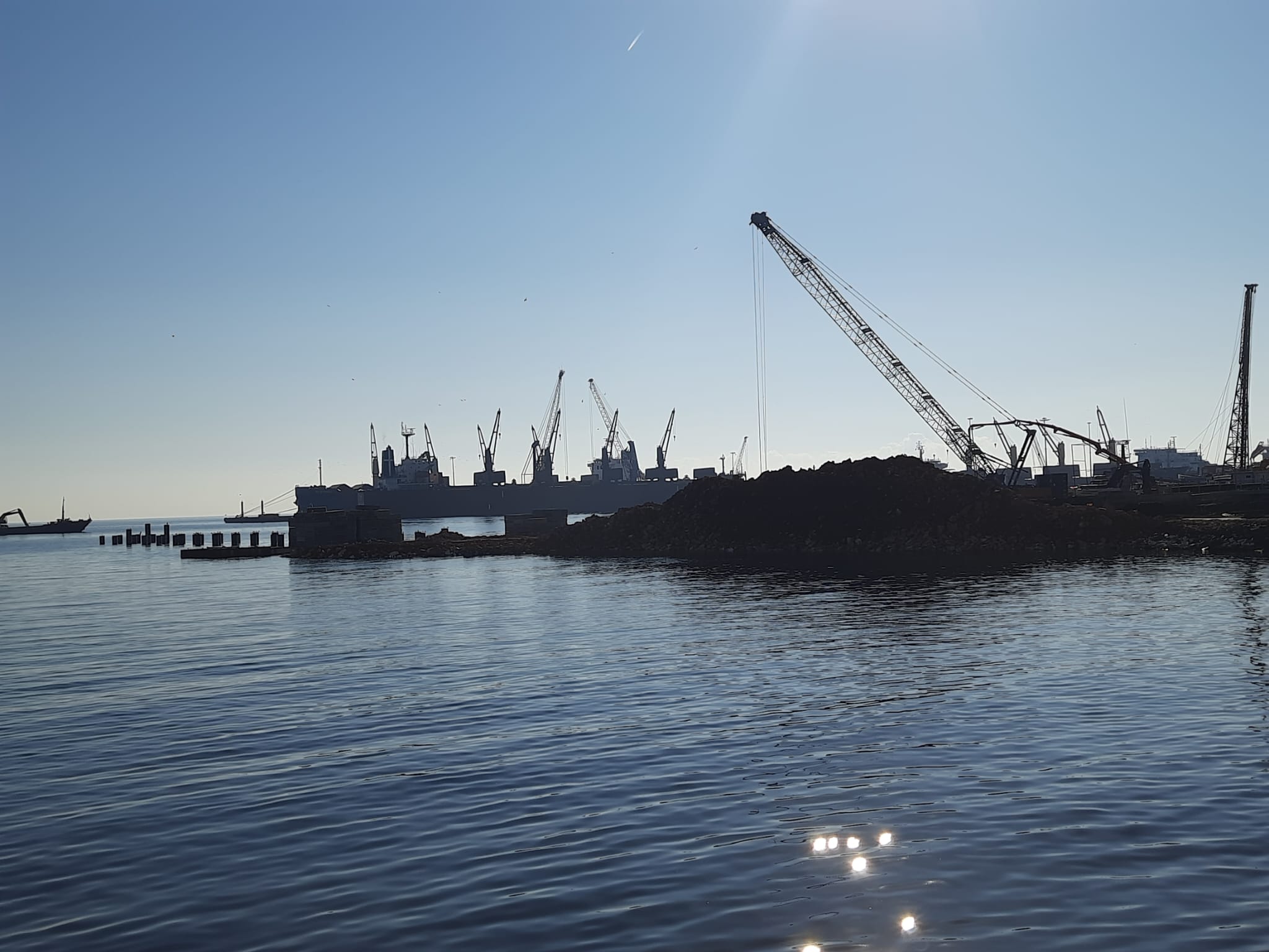 Tekirdağ Ceyport Limanı Kapasite Artış Projesi’ne ilişkin dolgu çalışmaları,  yasa