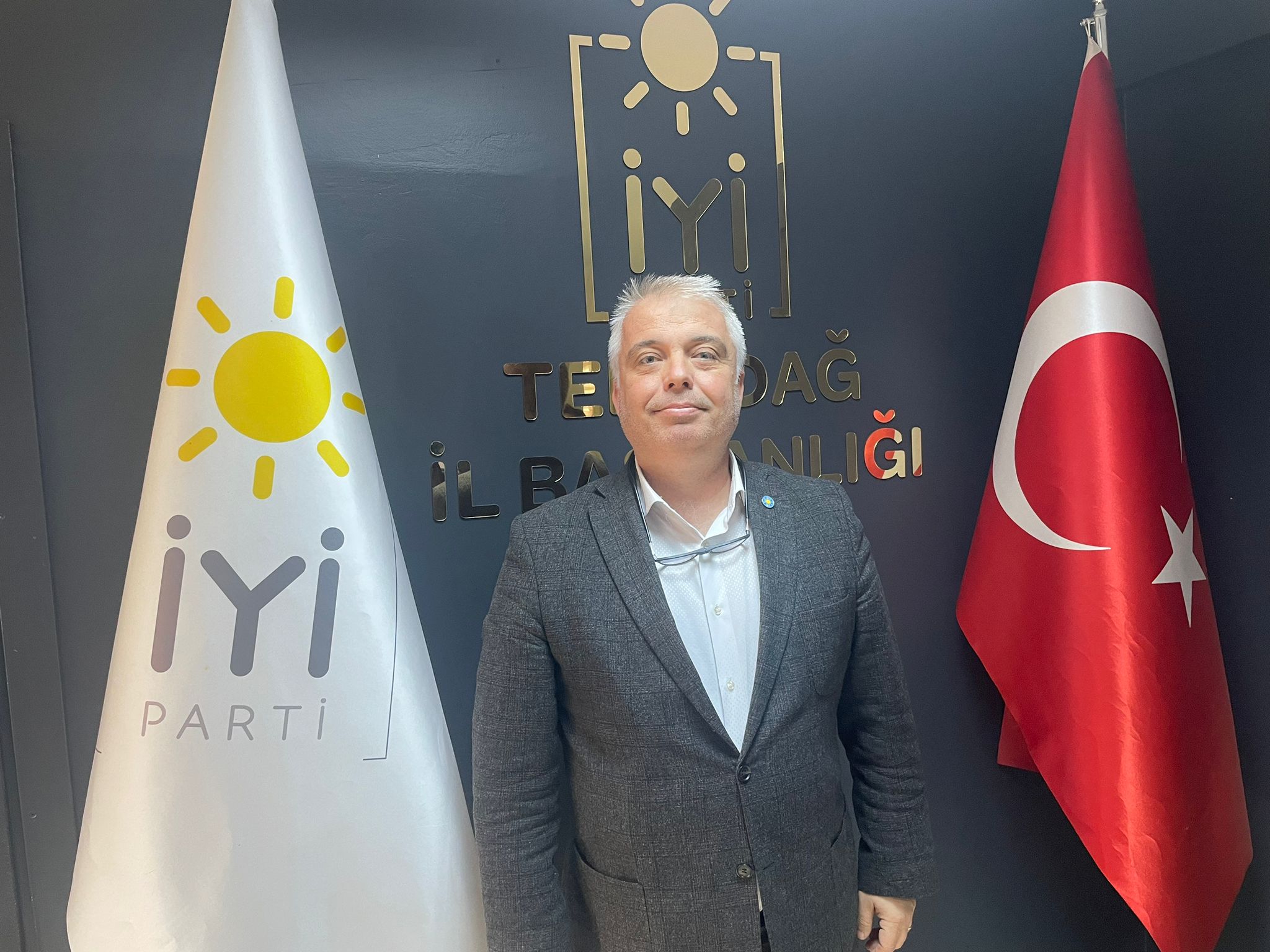 Gökhan Metiner; ‘İYİ Parti İktidarı Yakın’ İYİ Parti Tekirdağ İl Başkanı Gökhan Metiner, Milletvekilliği aday adaylığı