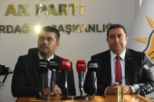 Tekirdağ Büyükşehir Belediye Başkanlığı için Ak Parti’den elini taşın altına