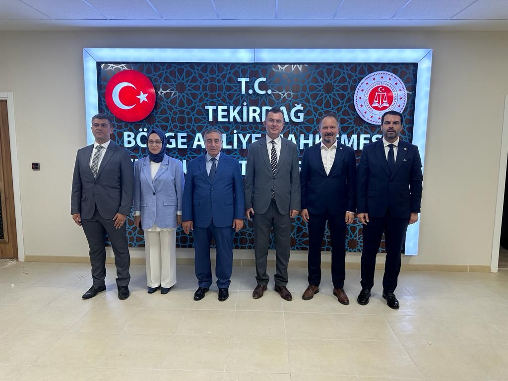 Ak Parti Tekirdağ il başkanı Av. Ali Gümüş ve Milletvekilleri