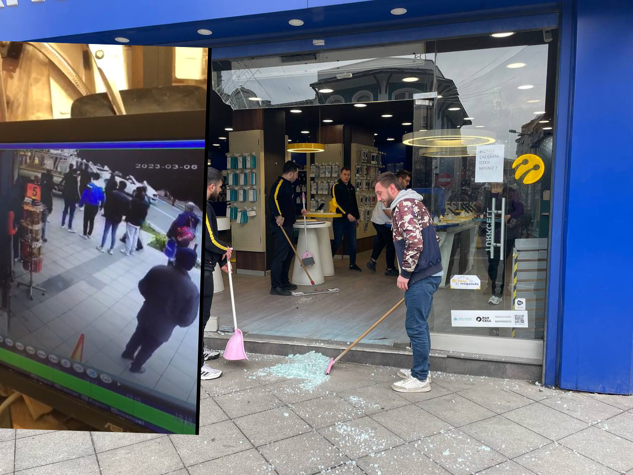 Tekirdağ’ın Süleymanpaşa ilçesinde Türkcell bayisinden yeni aldığı telefonunun bozuk çıkması